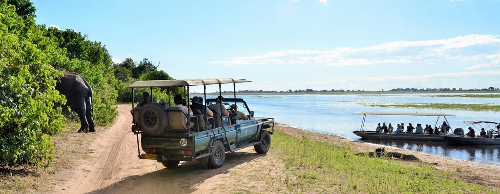 Thebe River Safaris Касане Екстериор снимка